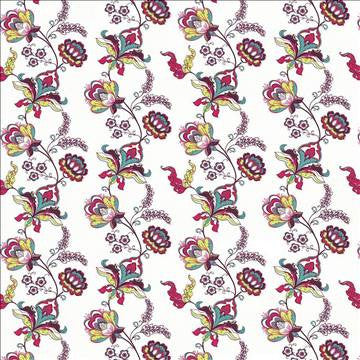Cutting Garden Tutti Frutti by Kasmir Fabric 1427 100% Cotton TURKEY Not Tested H: 27 2/8 inches, V: 17 6/8 inches 55 - Fabric Carolina - Kasmir