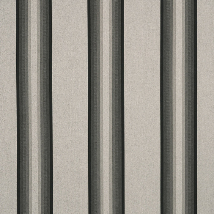 4799 Grey / Black / White by Sunbrella Fabric Sunbrella Awning Stripes 100% Sunbrella® Acrylic USA or Imported 10-Year Horizontal: and Vertical: 46 in. - Fabric Carolina -