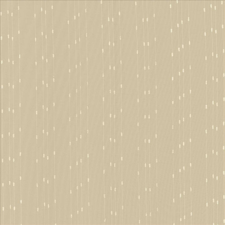Dabble Sand by Kasmir Fabric 5108 100% Polyester CHINA Not Tested Horizontal: 3 6/8 inches and Vertical: 2 6/8 inches 118 - Fabric Carolina -