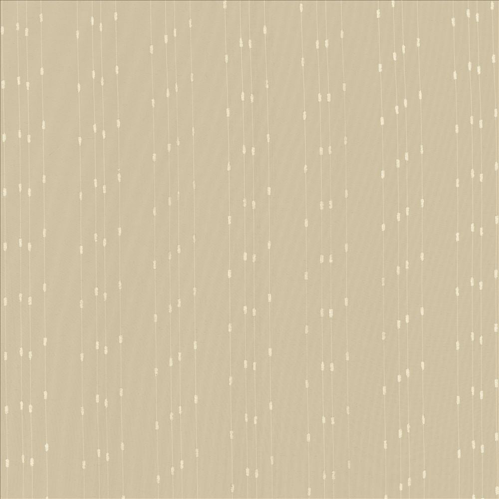 Dabble Sand  by Kasmir Fabric See sample 100% Polyester
 CHINA Not Tested </p><p>Repeat: Horizontal: 3 6/8 inches and Vertical: 2 6/8 inches 118  - Fabric Carolina -