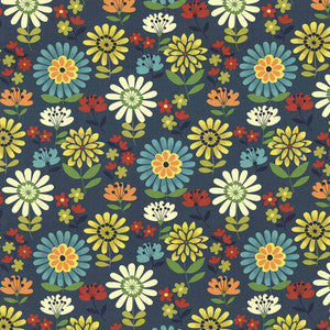 Daisy Daze Caspian by Kasmir Fabric