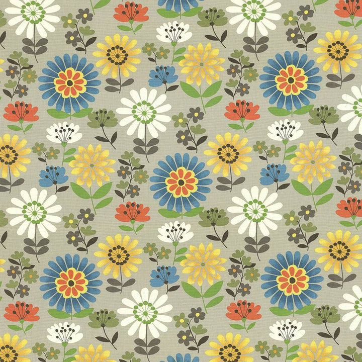 Daisy Daze Clay by Kasmir Fabric 5082 100% Cotton
 TURKMENISTAN </p><p>Repeat: Horizontal: 27 inches and Vertical: 25 2/8 inches 54 - 55 - Fabric Carolina -