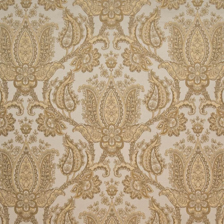Dalton Paisley Beige by Kasmir Fabric 1396 75% Polyester
25% Rayon
 CHINA 21,000 Wyzenbeek Double Rubs Horizontal: 28 4/8 inches and Vertical: 20 6/8 inches 54 - Fabric Carolina -