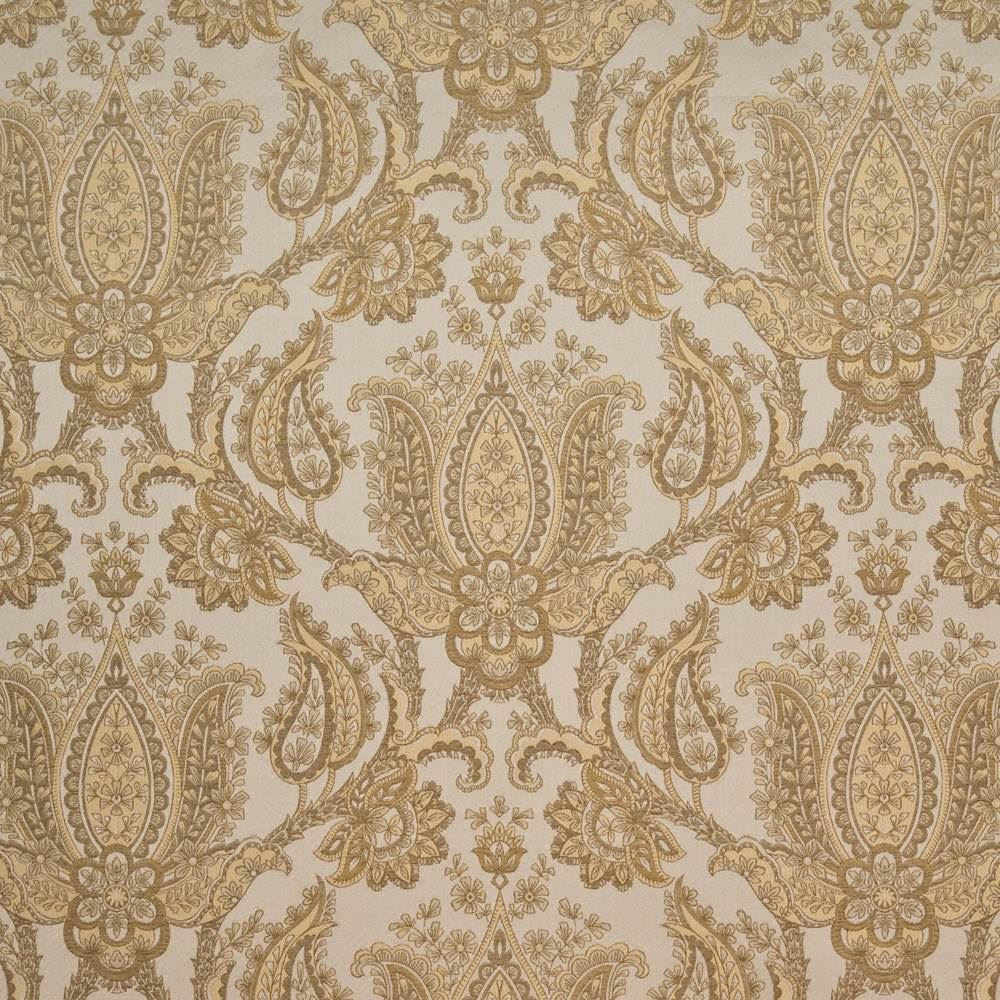 Dalton Paisley Beige  by Kasmir Fabric See sample 75% Polyester
25% Rayon
 CHINA 21,000 Wyzenbeek Double Rubs </p><p>Repeat: Horizontal: 28 4/8 inches and Vertical: 20 6/8 inches 54  - Fabric Carolina -