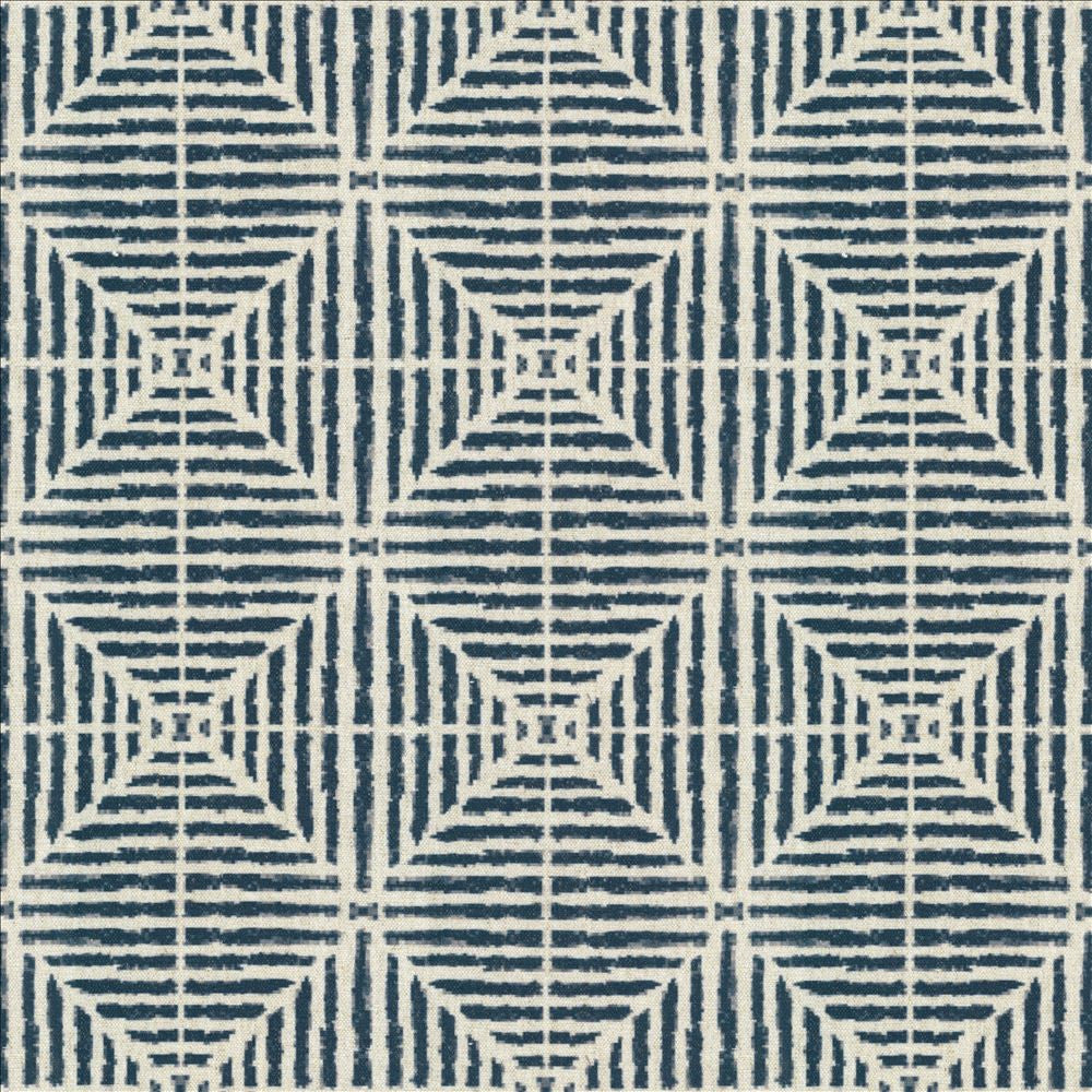 Dapper Diamond Navy by Kasmir Fabric 1467 89% Polyester
11% Linen
 TURKEY </p><p>Repeat: Horizontal: 7 inches and Vertical: 6 6/8 inches 54 - Fabric Carolina -