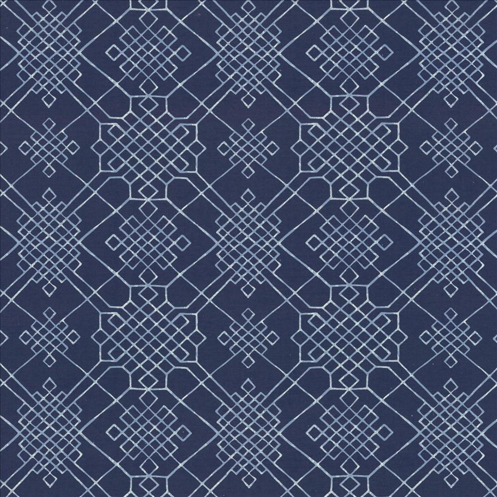 Dara Blue  by Kasmir Fabric See sample 55% Linen
45% Cotton
 CHINA 15,000 Wyzenbeek Double Rubs </p><p>Repeat: Horizontal: 13 4/8 inches and Vertical: 13 4/8 inches 54  - Fabric Carolina -