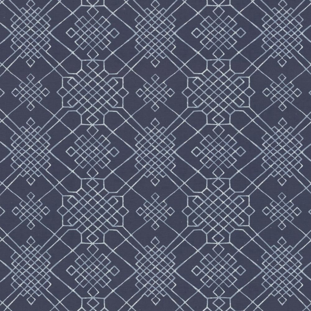 Dara Blue by Kasmir Fabric 1454 55% Linen
45% Cotton
 CHINA </p><p>Repeat: Horizontal: 13 4/8 inches and Vertical: 13 4/8 inches 54 - Fabric Carolina -