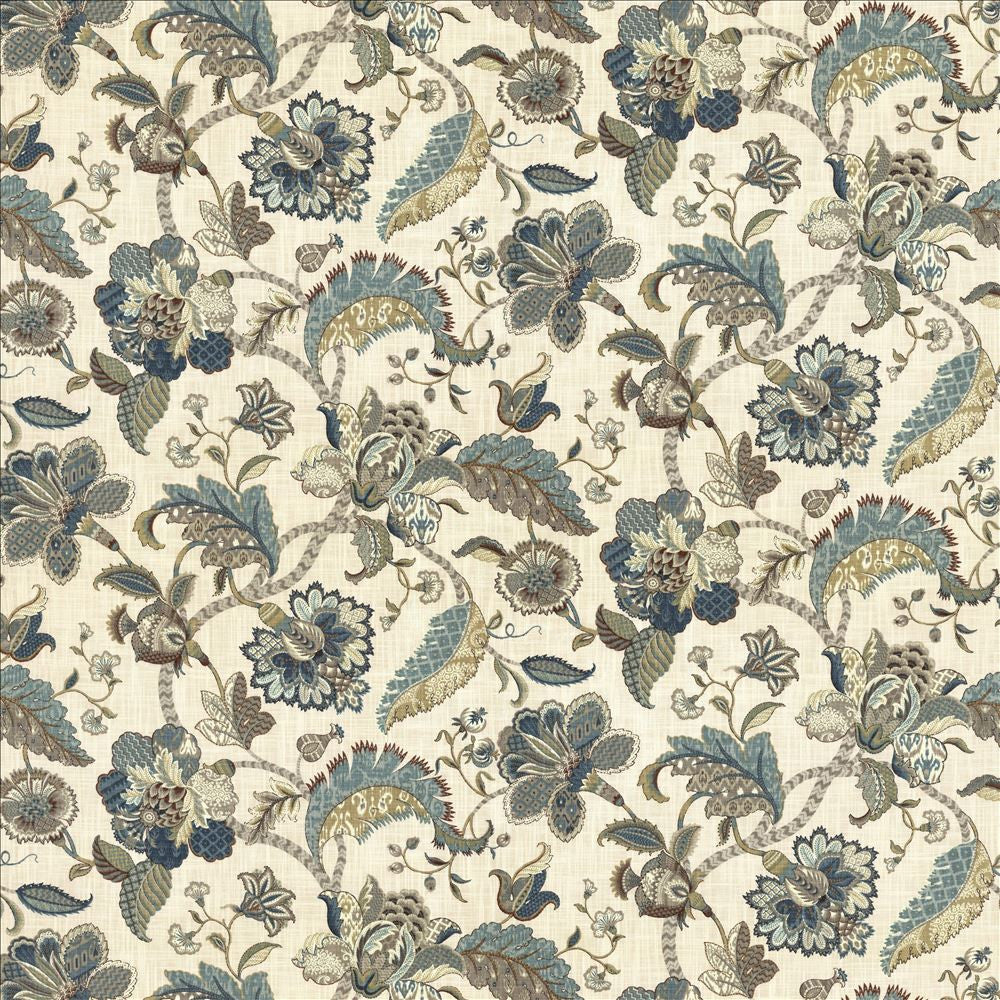 Darby Hill French Blue by Kasmir Fabric 5081 100% Cotton
 USA 15,000 Wyzenbeek Double Rubs </p><p>Repeat: Horizontal: 54 inches and Vertical: 27 inches 54 - Fabric Carolina -