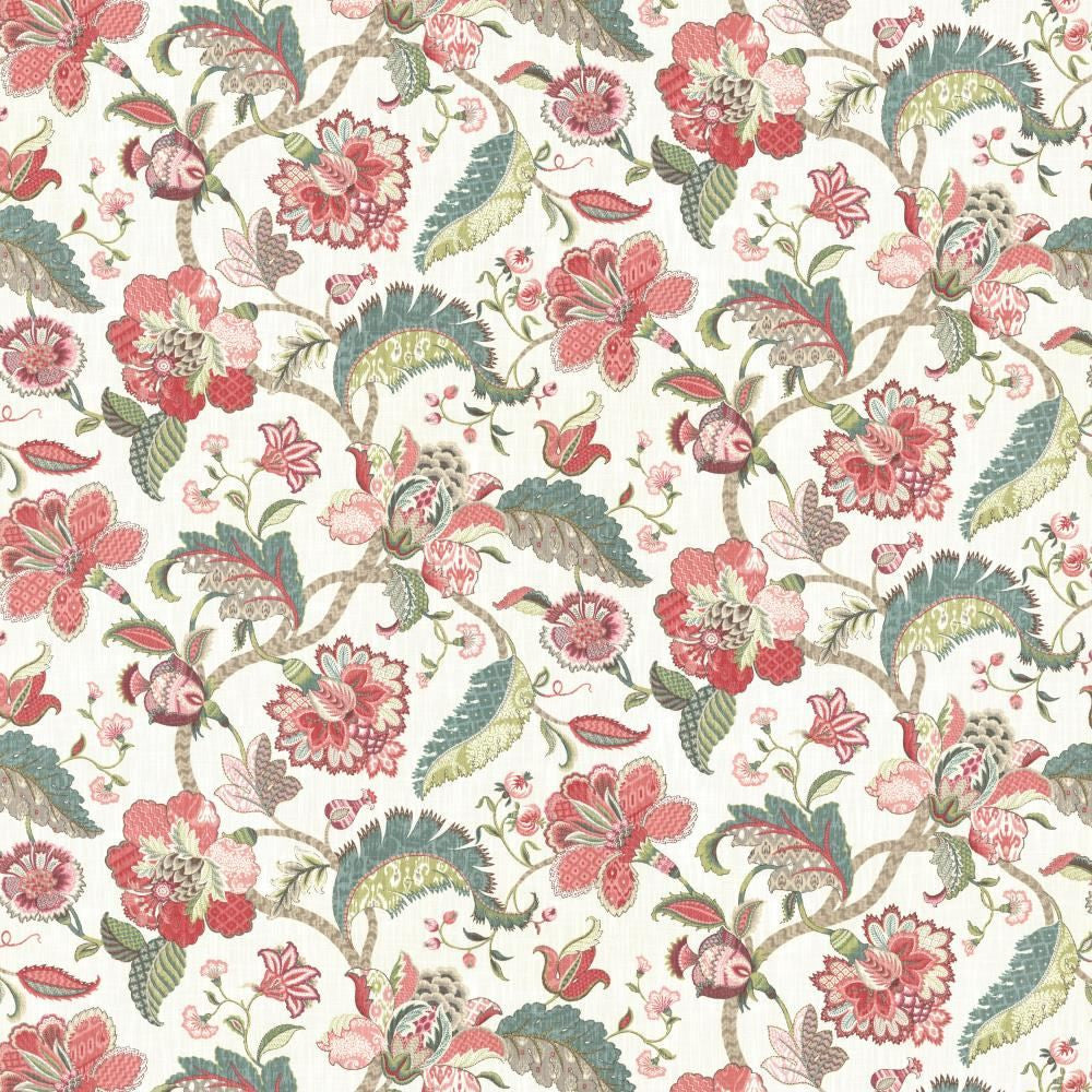 Darby Hill Raspberry by Kasmir Fabric 5080 100% Cotton
 USA </p><p>Repeat: Horizontal: 54 inches and Vertical: 27 inches 54 - Fabric Carolina -