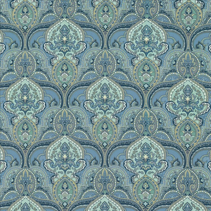 Daria Bluebird by Kasmir Fabric 1456 100% Cotton
 CHINA </p><p>Repeat: Horizontal: 9 2/8 inches and Vertical: 13 4/8 inches 54 - Fabric Carolina -