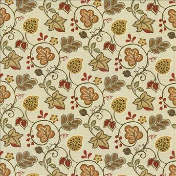 Darjeeling Harvest by Kasmir Fabric 5063 100% Cotton PAKISTAN 15,000 Wyzenbeek Double Rubs H: 27 inches, V: 25 2/8 inches 54 - 55 - Fabric Carolina - Kasmir