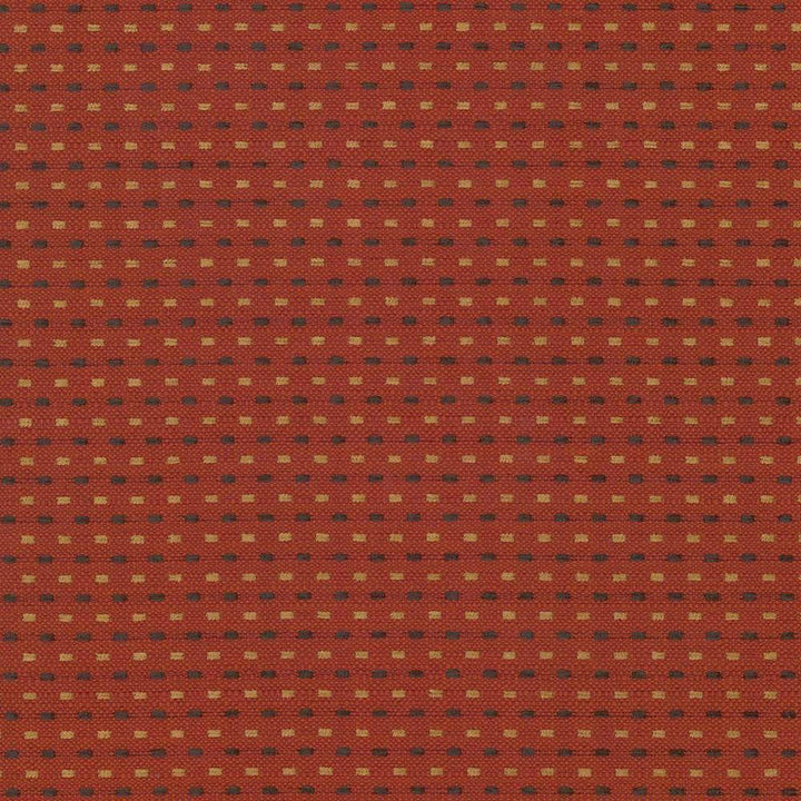 Dash It Paprika by Kasmir Fabric 5070 100% Polyester CHINA 3,000 Wyzenbeek Double Rubs H: 4/8 inches, V:4/8 inches 54 - 58 - Fabric Carolina - Kasmir
