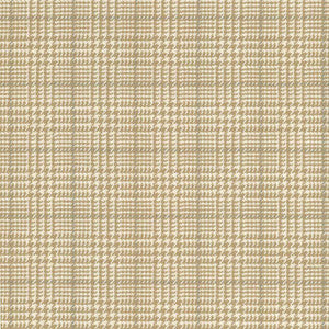 Dashing Plaid Cream by Kasmir Fabric