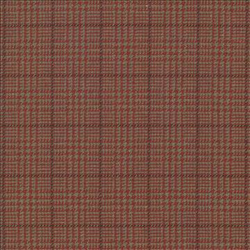Dashing Plaid Rust by Kasmir Fabric 5070 75% Cotton 25% Acrylic USA 15,000 Wyzenbeek Double Rubs H: 2 inches, V: 2 inches 54 - 58 - Fabric Carolina - Kasmir