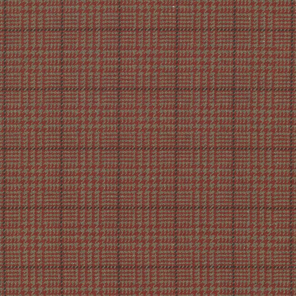 Dashing Plaid Rust by Kasmir Fabric 5070 75% Cotton 25% Acrylic USA 15,000 Wyzenbeek Double Rubs Horizontal: 2 inches and Vertical: 2 inches 54 - 58 - Fabric Carolina -