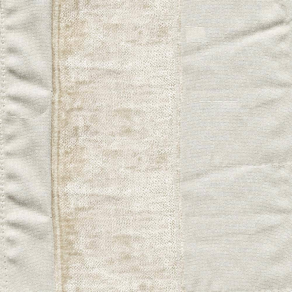 Davenport Stripe Parchment by Kasmir Fabric 1396 100% Polyester CHINA Not Tested H: 4 6/8 inches, V:N/A 55 - 57 - Fabric Carolina - Kasmir