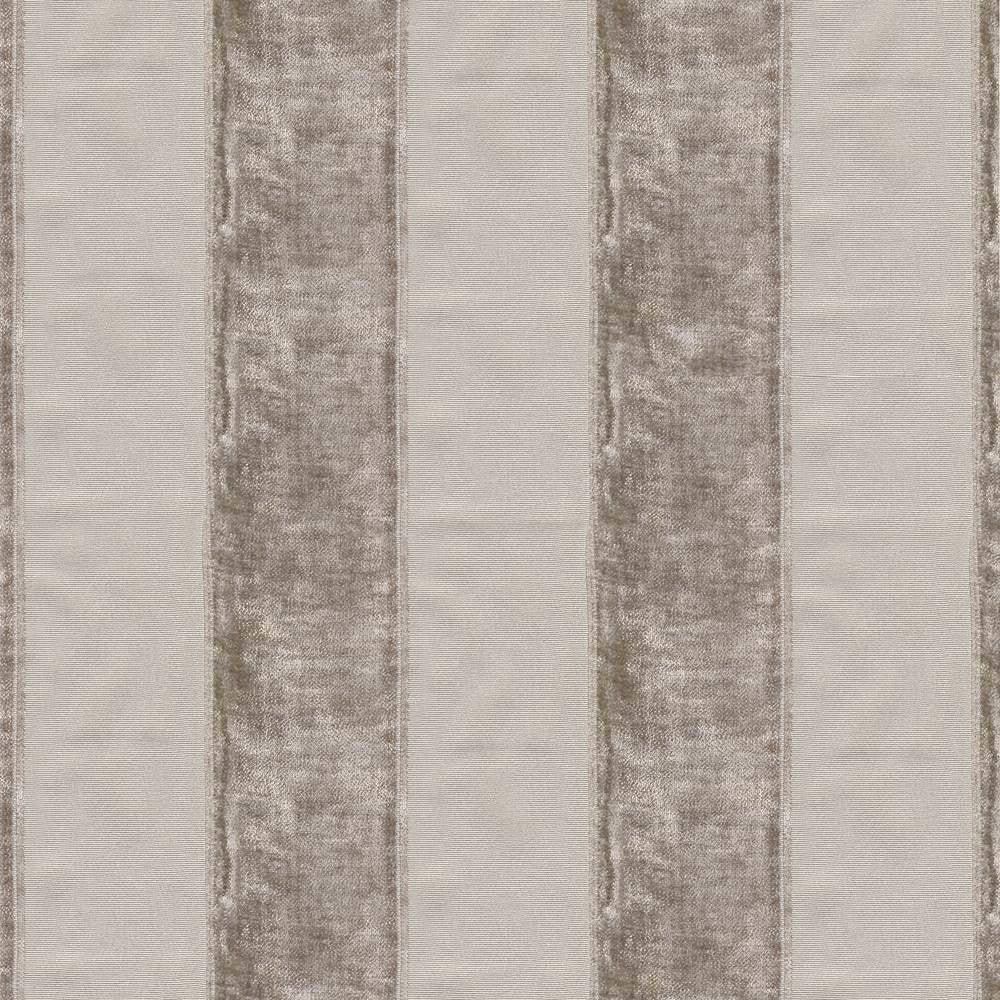 Davenport Stripe Platinum by Kasmir Fabric 1396 100% Polyester CHINA Not Tested H: 4 6/8 inches, V:N/A 55 - 57 - Fabric Carolina - Kasmir