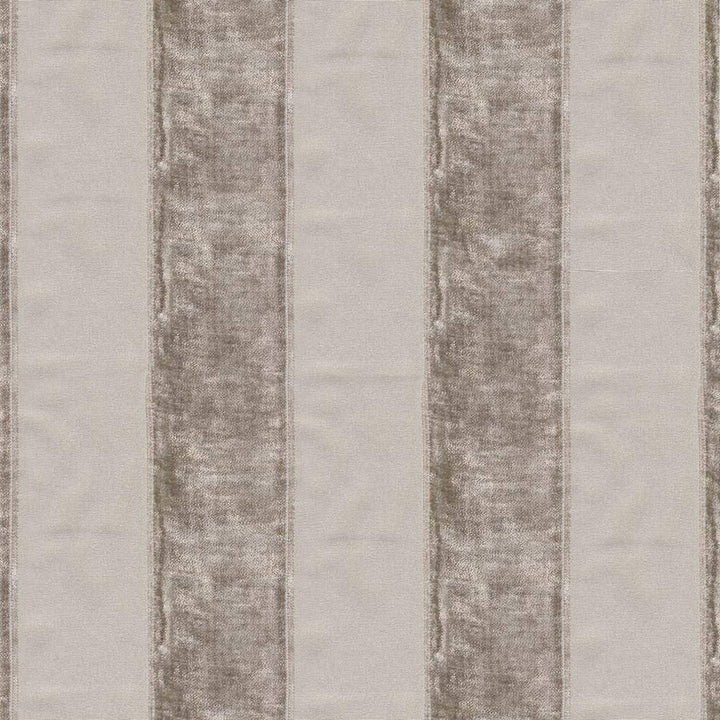 Davenport Stripe Platinum by Kasmir Fabric 1396 100% Polyester CHINA Not Tested H: 4 6/8 inches, V:N/A 55 - 57 - Fabric Carolina - Kasmir