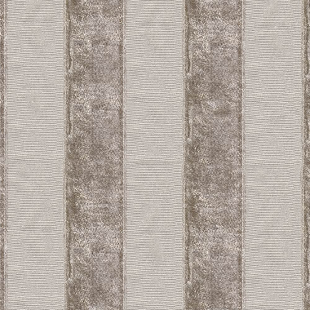 Davenport Stripe Platinum  by Kasmir Fabric See sample 100% Polyester
 CHINA Not Tested </p><p>Repeat: Horizontal: 4 6/8 inches and Vertical: N/A 55  - Fabric Carolina -