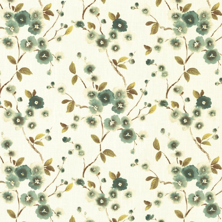 Dawning Spray by Kasmir Fabric 5135 70% Viscose
30% Linen
 SPAIN </p><p>Repeat: Horizontal: 26 4/8 inches and Vertical: 23 4/8 inches 54 - Fabric Carolina -