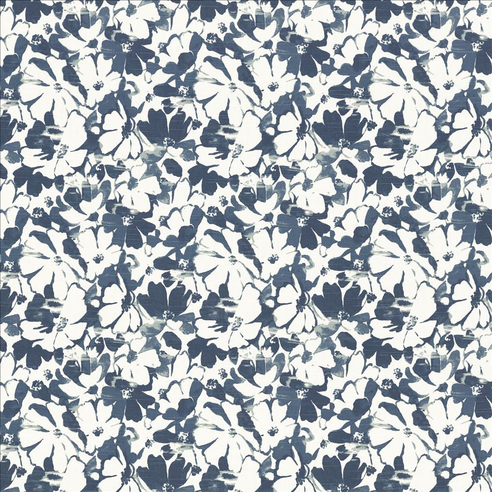 Dayflower Blue Water by Kasmir Fabric 1467 100% Cotton
 USA </p><p>Repeat: Horizontal: 13 3/8 inches and Vertical: 13 3/8 inches 54 - Fabric Carolina -