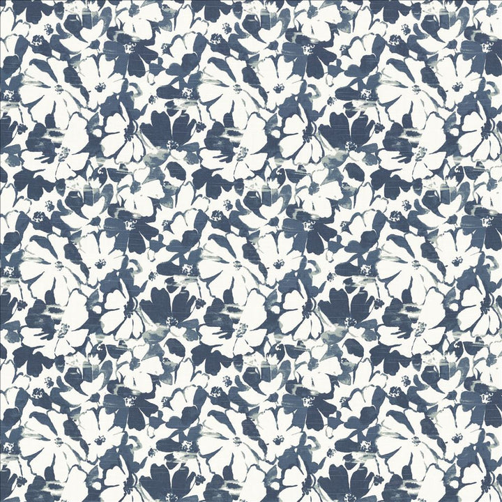 Dayflower Blue Water by Kasmir Fabric 1467 100% Cotton
 USA </p><p>Repeat: Horizontal: 13 3/8 inches and Vertical: 13 3/8 inches 54 - Fabric Carolina -