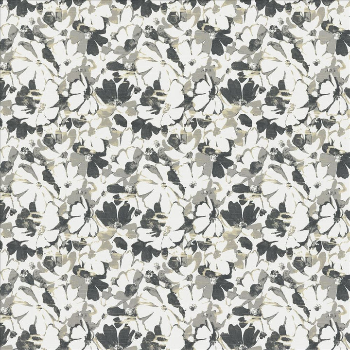 Dayflower Grey by Kasmir Fabric 1466 100% Cotton
 USA </p><p>Repeat: Horizontal: 13 3/8 inches and Vertical: 13 3/8 inches 54 - Fabric Carolina -