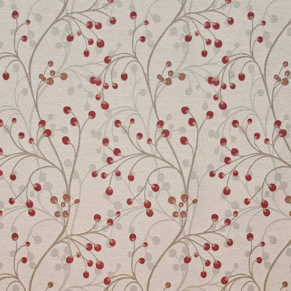 Deavers Berry by Kasmir Fabric 1397 55% Polyester 45% Cotton TURKEY Not Tested H: 14 1/8 inches, V:26 3/8 inches 59 - Fabric Carolina - Kasmir