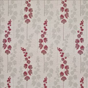 Deavers Garden Berry by Kasmir Fabric 1397 55% Polyester 45% Cotton TURKEY Not Tested H: 14 1/8 inches, V: 22 inches 59 - Fabric Carolina - Kasmir
