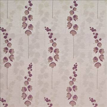 Deavers Garden Plum by Kasmir Fabric 1397 55% Polyester 45% Cotton TURKEY Not Tested H: 14 1/8 inches, V: 22 inches 59 - Fabric Carolina - Kasmir