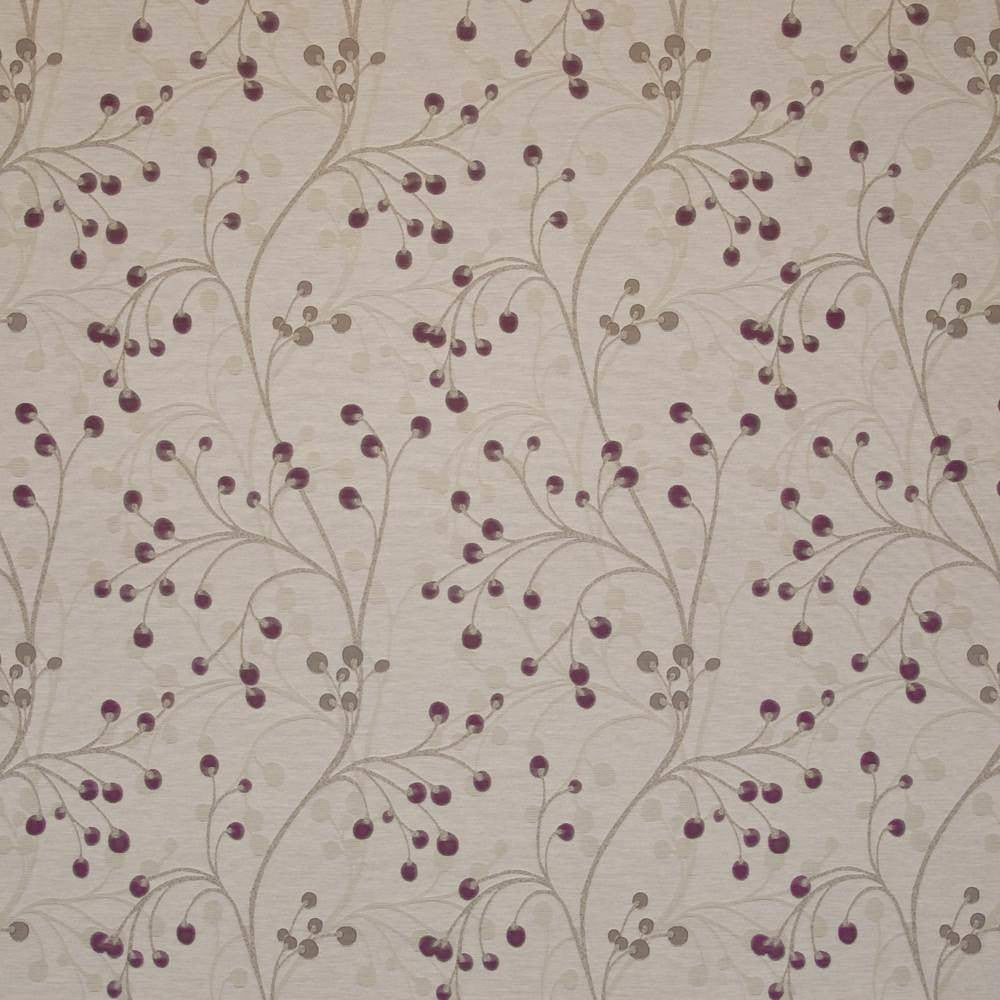 Deavers Plum by Kasmir Fabric 1397 55% Polyester 45% Cotton TURKEY Not Tested H: 14 1/8 inches, V:26 3/8 inches 59 - Fabric Carolina - Kasmir