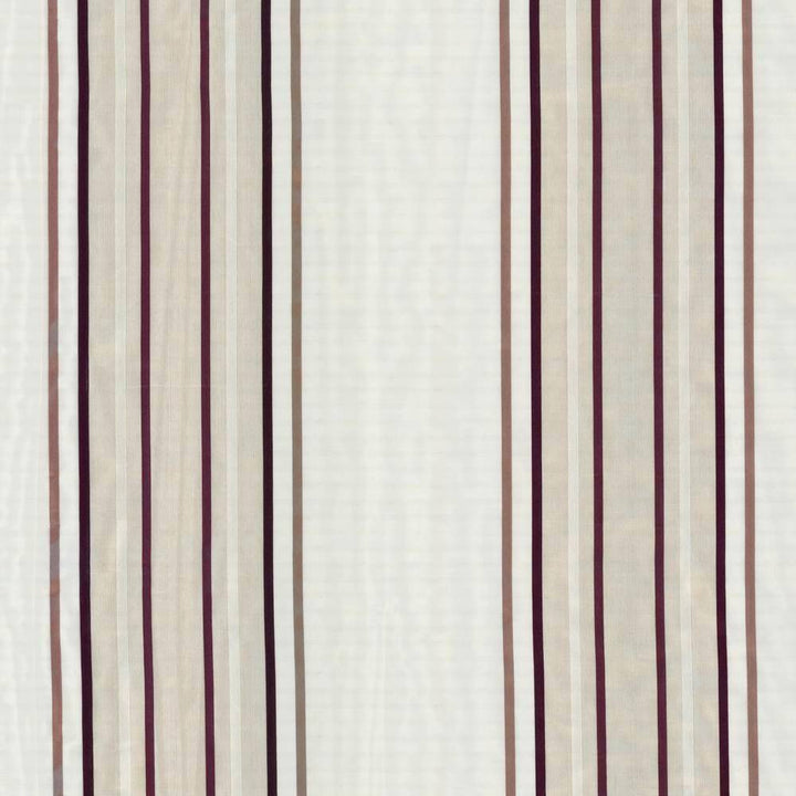 Deavers Sheer Plum by Kasmir Fabric 1397 100% Polyester TURKEY Not Tested H: 17 4/8 inches, V:N/A 118 - Fabric Carolina - Kasmir