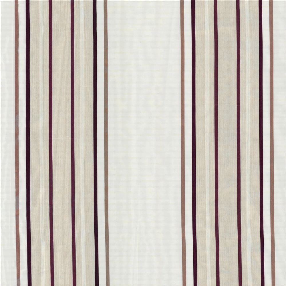Deavers Sheer Plum by Kasmir Fabric 1397 100% Polyester
 TURKEY Not Tested </p><p>Repeat: Horizontal: 17 4/8 inches and Vertical: N/A 118 - Fabric Carolina -