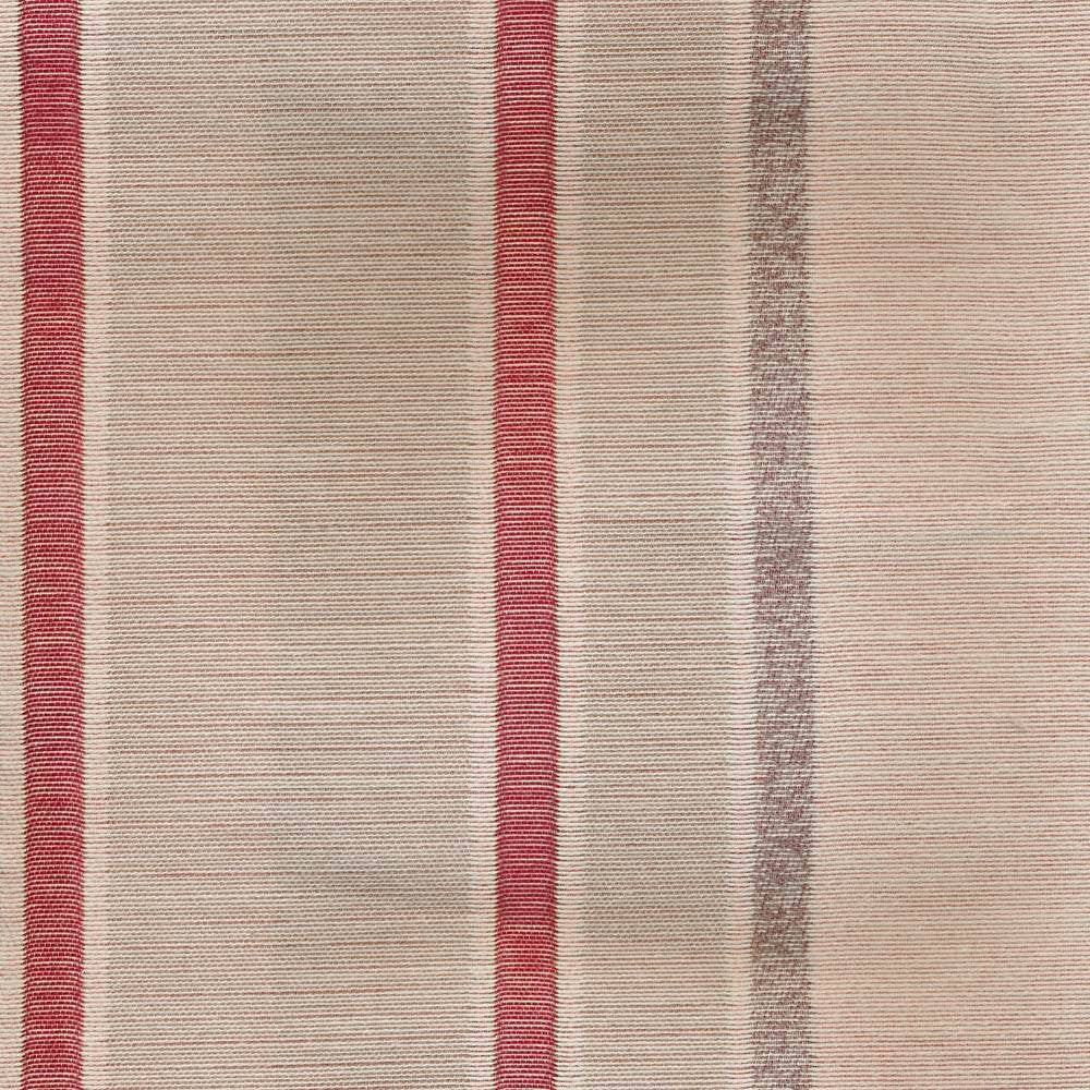 Deavers Stripe Berry by Kasmir Fabric 1397 55% Polyester 45% Cotton TURKEY Not Tested H: 7 inches, V:N/A 59 - Fabric Carolina - Kasmir