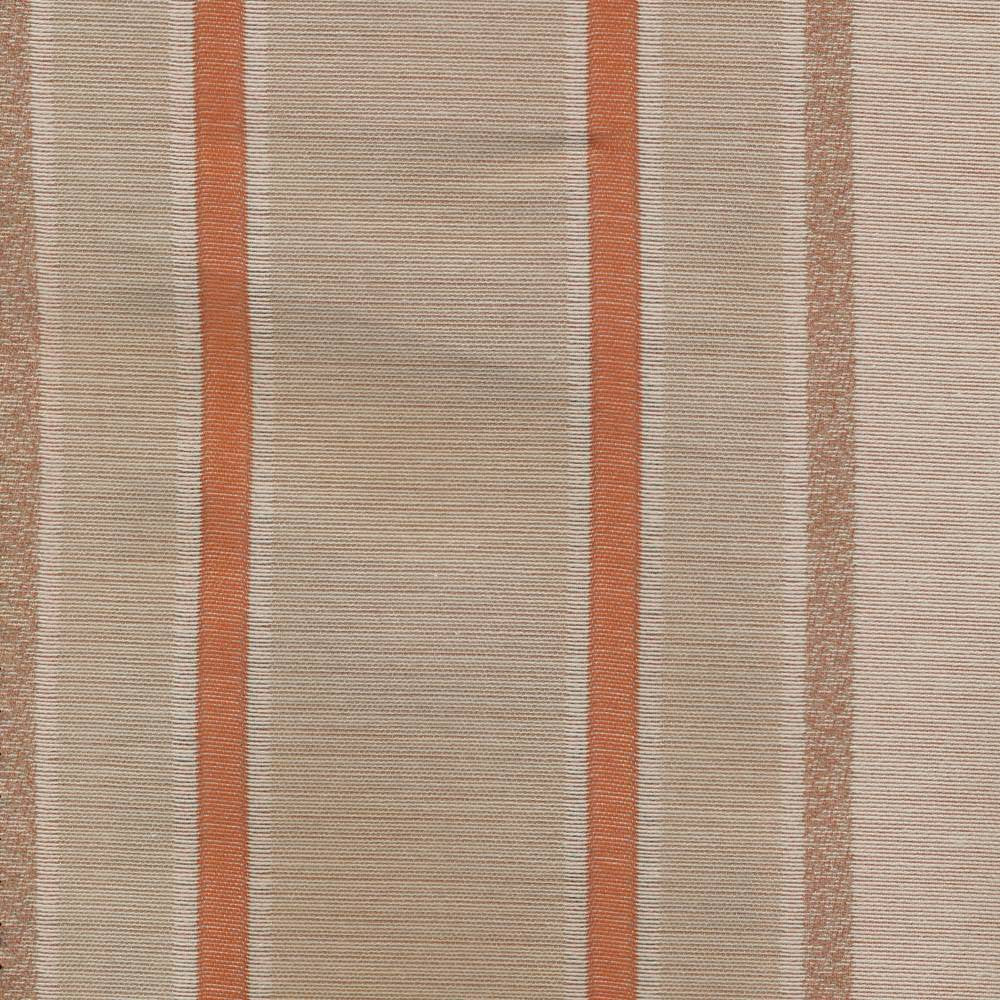 Deavers Stripe Terracotta by Kasmir Fabric 1397 55% Polyester 45% Cotton TURKEY Not Tested H: 7 inches, V:N/A 59 - Fabric Carolina - Kasmir