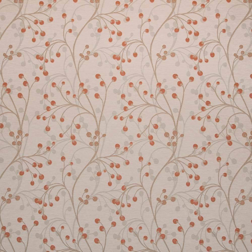 Deavers Terracotta by Kasmir Fabric 1397 55% Polyester 45% Cotton TURKEY Not Tested H: 14 1/8 inches, V:26 3/8 inches 59 - Fabric Carolina - Kasmir