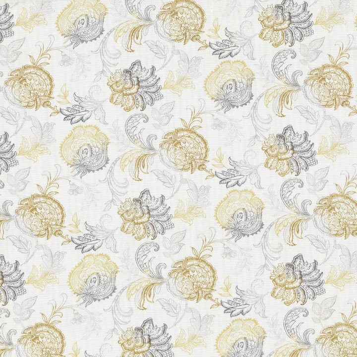 Delacroix Chrome by Kasmir Fabric 5077 80% Polyester
20% Linen
 SPAIN </p><p>Repeat: Horizontal: 27 inches and Vertical: 13 4/8 inches 56 - 57 - Fabric Carolina -