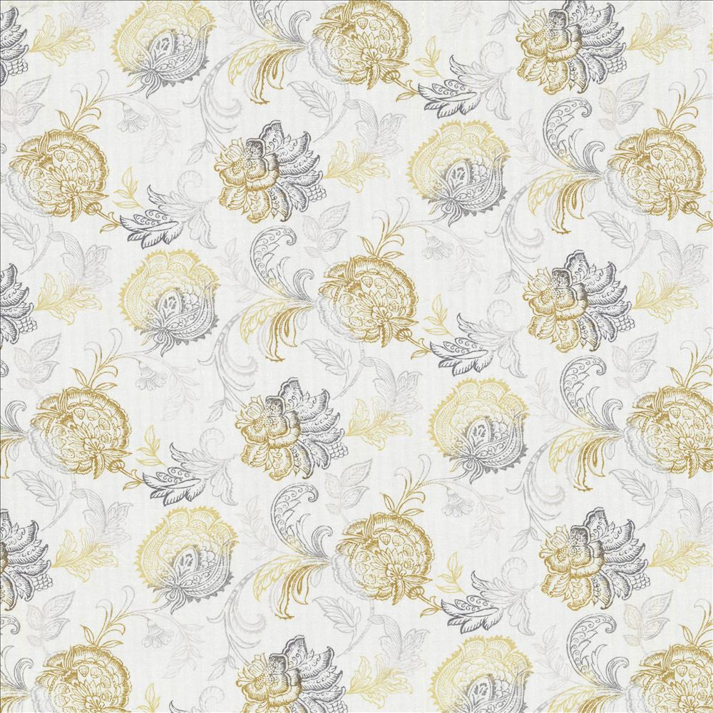Delacroix Chrome by Kasmir Fabric 5077 80% Polyester
20% Linen
 SPAIN Not Tested Horizontal: 27 inches and Vertical: 13 4/8 inches 56 - Fabric Carolina -