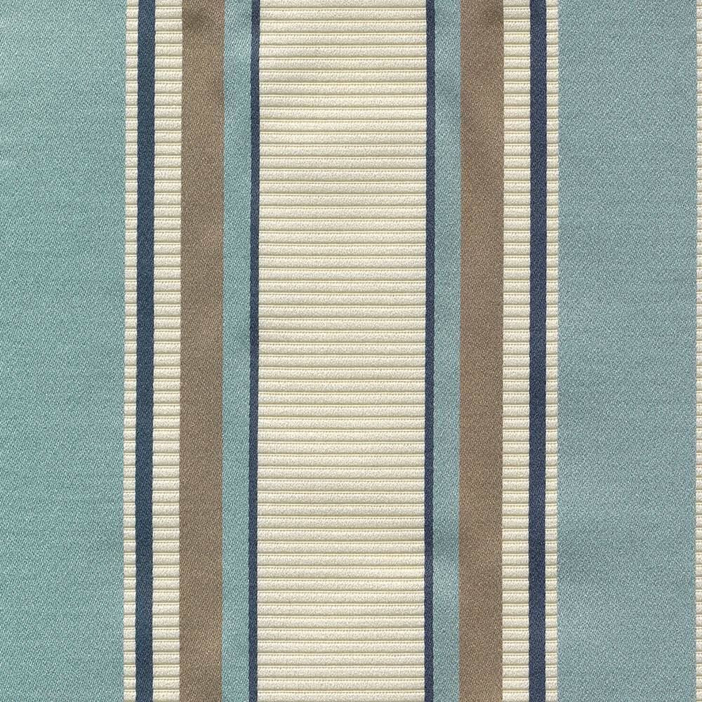 Delano Stripe Lagoon by Kasmir Fabric 1421 61% Cotton
39% Polyester
 INDIA </p><p>Repeat: Horizontal: 3 7/8 inches and Vertical: N/A 54 - 55 - Fabric Carolina -