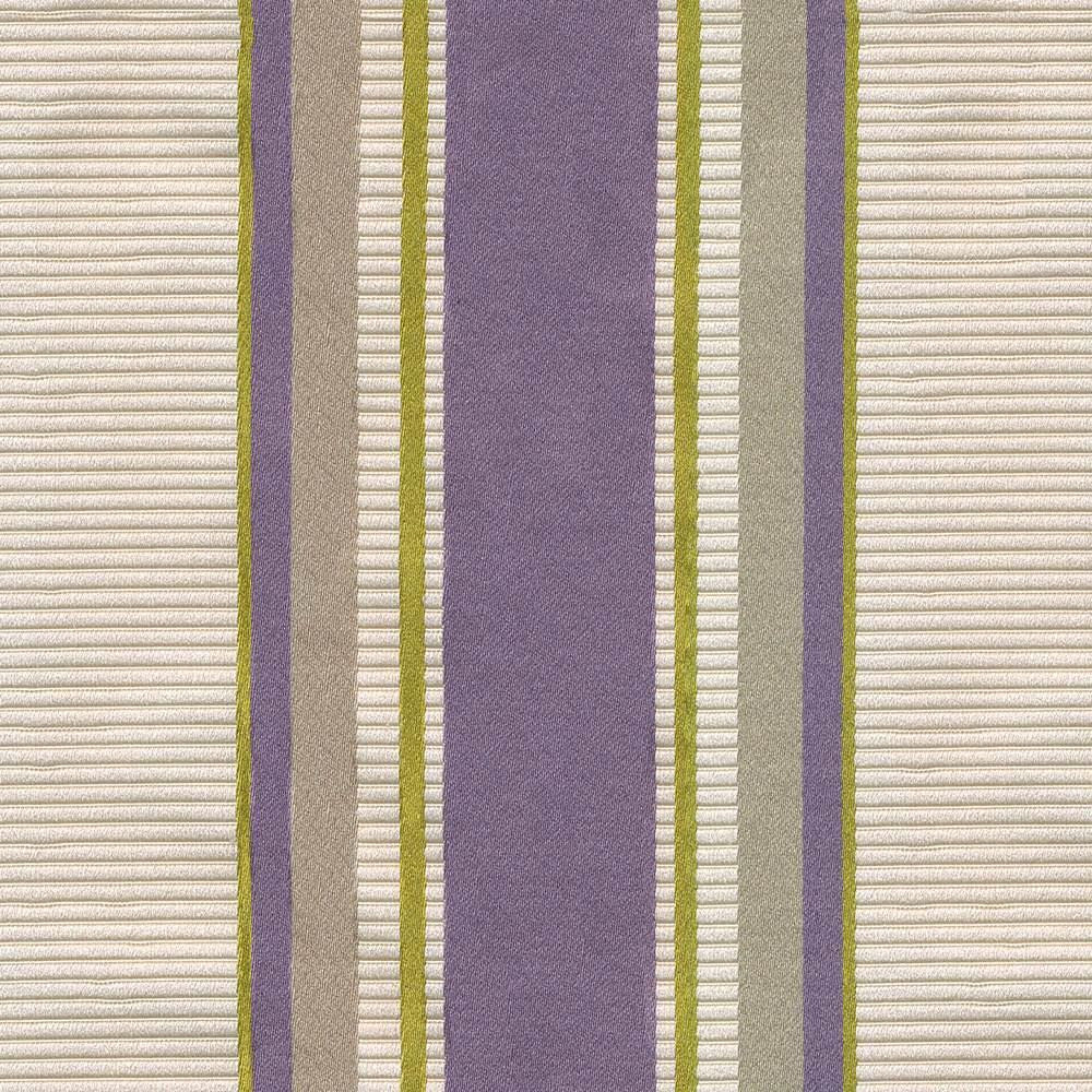 Delano Stripe Lilac by Kasmir Fabric 1421 61% Cotton 39% Polyester INDIA 30,000 Wyzenbeek Double Rubs Horizontal: 3 7/8 inches and Vertical: 0 Inches 54 - 55 - Fabric Carolina -
