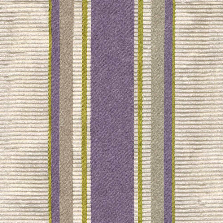 Delano Stripe Lilac by Kasmir Fabric 1421 61% Cotton 39% Polyester INDIA 30,000 Wyzenbeek Double Rubs H: 3 7/8 inches, V:N/A 54 - 55 - Fabric Carolina - Kasmir