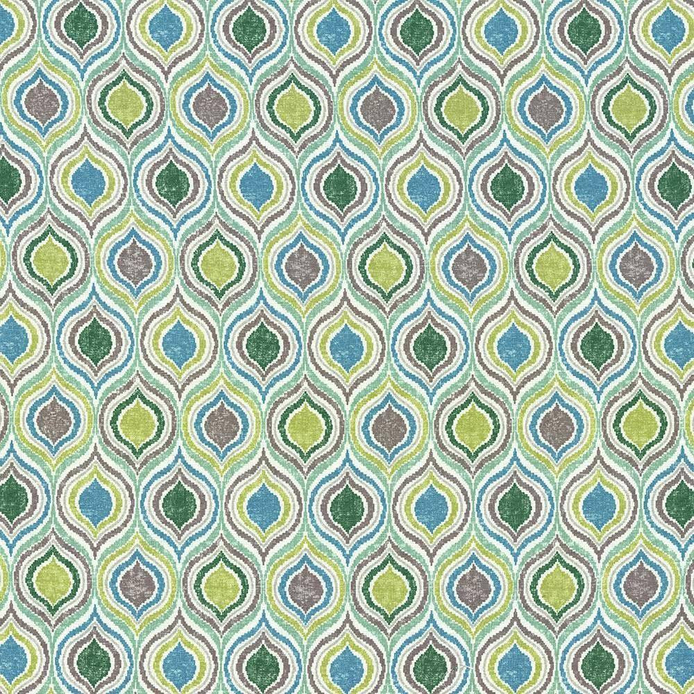 Deleece Greenmint by Kasmir Fabric 5074 100% Cotton PAKISTAN 15,000 Wyzenbeek Double Rubs H: 6 6/8 inches, V:13 4/8 inches 54 - 55 - Fabric Carolina - Kasmir