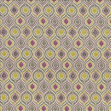 Deleece Purple Haze by Kasmir Fabric 5071 100% Cotton PAKISTAN 15,000 Wyzenbeek Double Rubs H: 6 6/8 inches, V: 13 4/8 inches 54 - 55 - Fabric Carolina - Kasmir