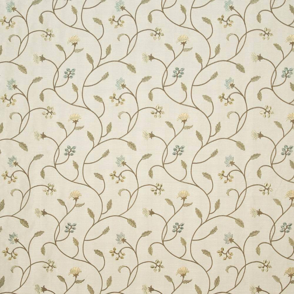 Delightful Breeze by Kasmir Fabric 1403 100% Polyester INDIA 30,000 Wyzenbeek Double Rubs H: 12 7/8 inches, V:9 3/8 inches 51 - Fabric Carolina - Kasmir
