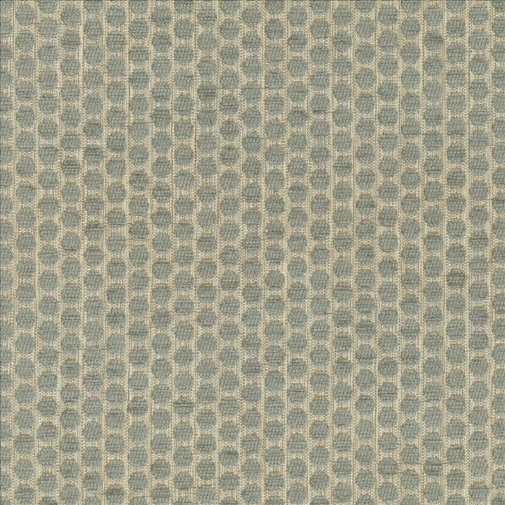 Delightful Dots Blue Haze by Kasmir Fabric 1441 42% Acrylic 33% Polyester 25% Cotton TURKEY 31,000 Martindale Cycles Horizontal: 1 inches and Vertical: 5/8 inches 54 - Fabric Carolina -