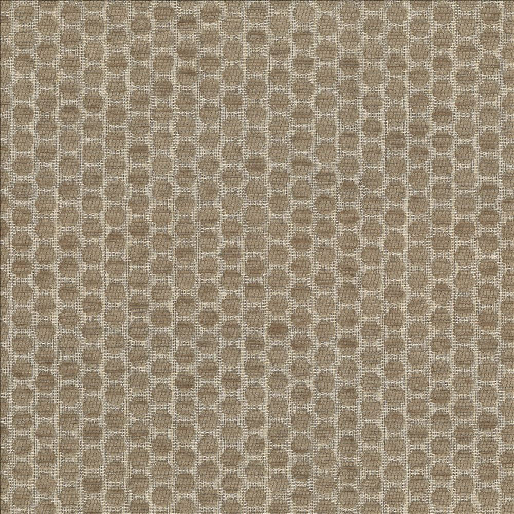 Delightful Dots Pewter by Kasmir Fabric 1437 42% Acrylic
33% Polyester
25% Cotton
 TURKEY 31,000 Martindale Cycles </p><p>Repeat: Horizontal: 1 inches and Vertical: 5/8 inches 54 - Fabric Carolina -