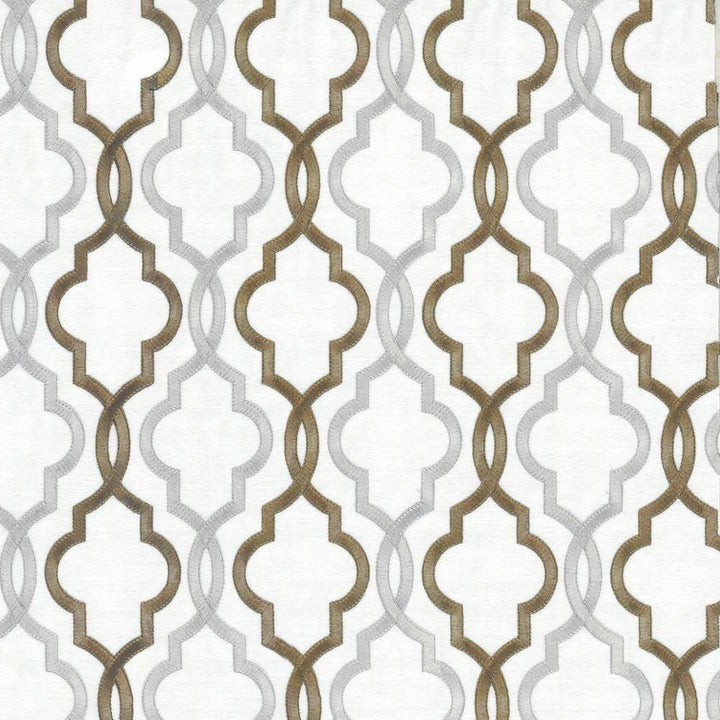 Della Ivory by Kasmir Fabric 5111 88% Rayon 12% Polyester INDIA Not Tested H: 4 6/8 inches, V:6 3/8 inches 54 - 56 - Fabric Carolina - Kasmir