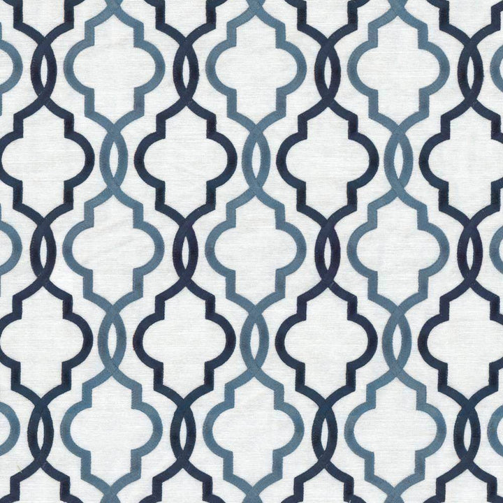 Della Nautic by Kasmir Fabric 5115 88% Rayon 12% Polyester INDIA Not Tested H: 4 6/8 inches, V:6 3/8 inches 54 - 56 - Fabric Carolina - Kasmir