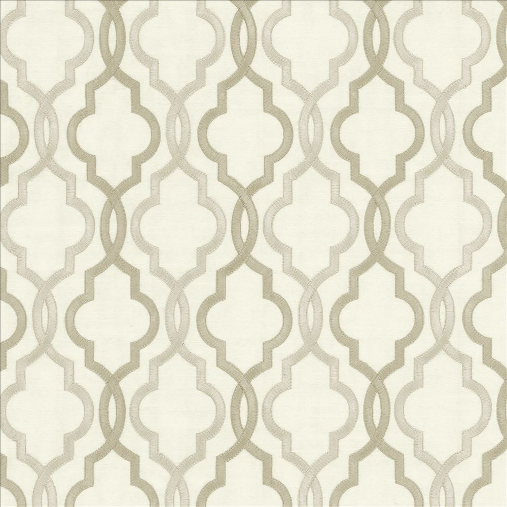 Della Platinum by Kasmir Fabric 5113 88% Rayon
12% Polyester
 INDIA </p><p>Repeat: Horizontal: 4 6/8 inches and Vertical: 6 3/8 inches 51 - 56 - Fabric Carolina -