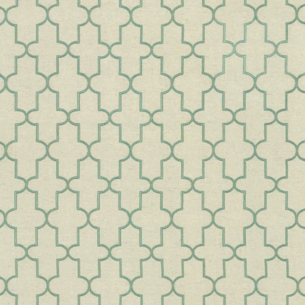 Dellis Spa by Kasmir Fabric 5135 32% Viscose
30% Polyester
26% Linen
12% Rayon
 CHINA </p><p>Repeat: Horizontal: 2 4/8 inches and Vertical: 4 inches 53 - Fabric Carolina -